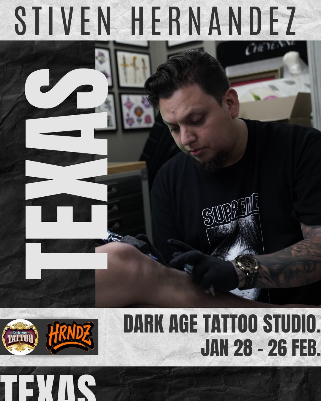 stiven hernandez in textas 2026