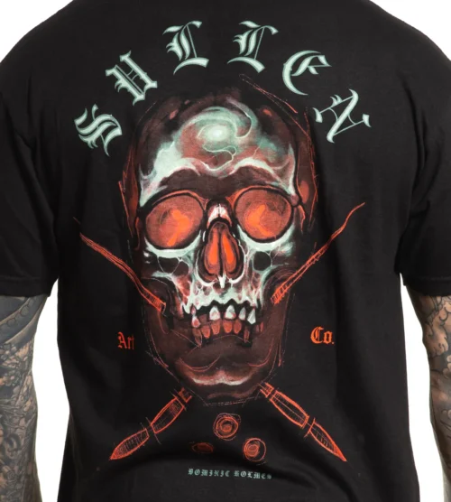 GLOW SKULL S:S TEE - back GLOW SKULL S/S TEE - back