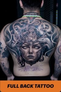 Medusa Back Tattoo – Realism &amp; Myth
