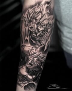 Tattoo Anime Style