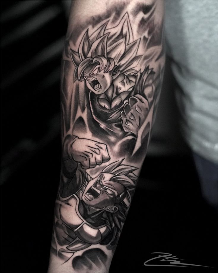 Tattoo Anime Style