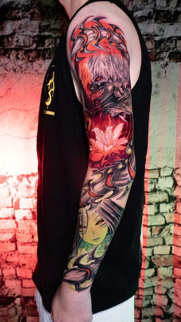 anime tattoo