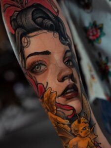 bryan tattoo artist color