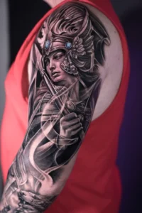 black and grey laidy gods