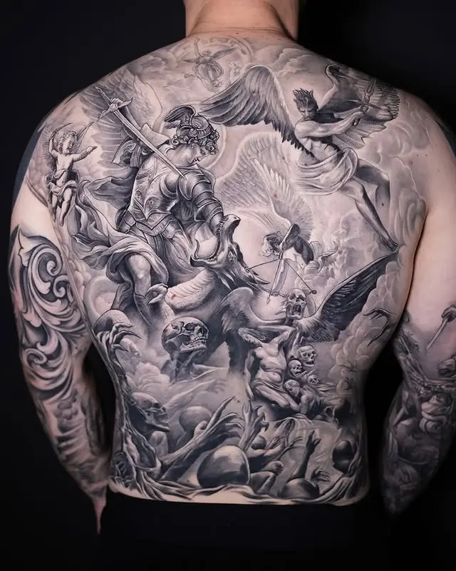 gods and mithology tattoo