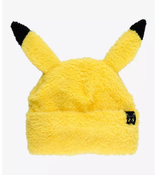PKM PIKACHU SHERPA BEANIE YELLOW