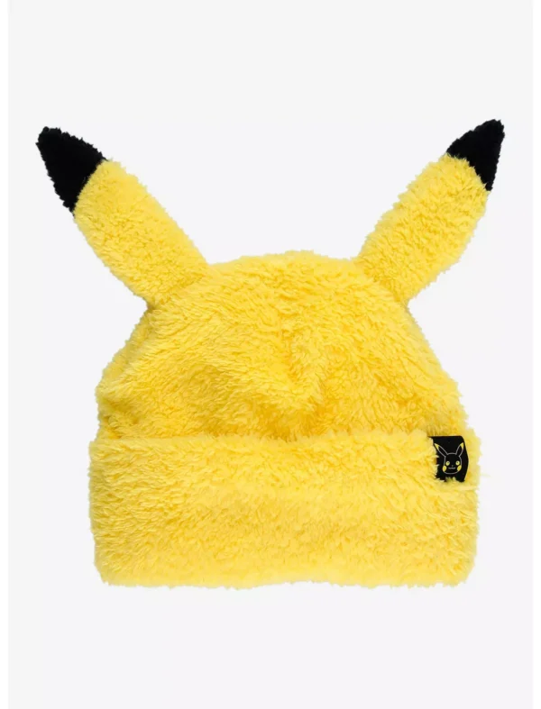32701928_av1 PKM PIKACHU SHERPA BEANIE YELLOW