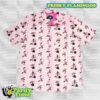 tshirt Frisky Flamingos Button Up