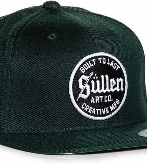 SCA3732 BUILT SNAPBACK HAT BUILT SNAPBACK HAT green