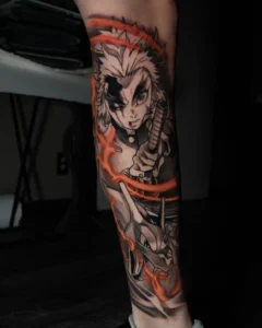anime tattoo artist