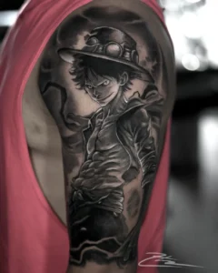 anime tattoo artist