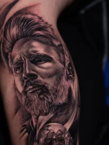 portraeit tattoo